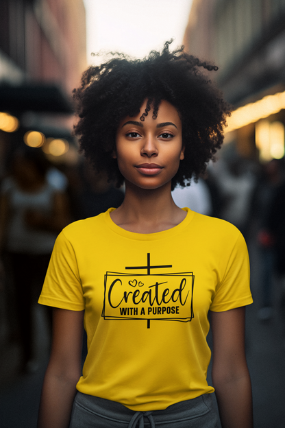Created With A Purpose Tee