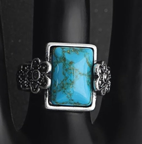 Romantic Blue Ring