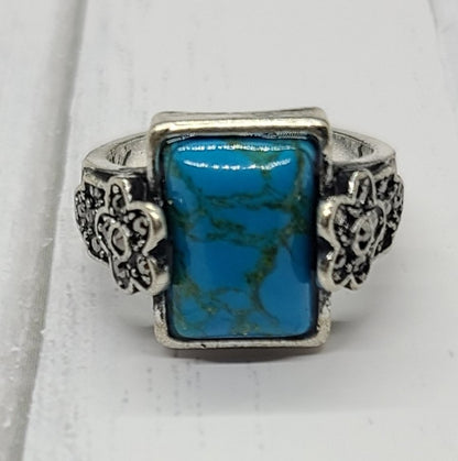Romantic Blue Ring